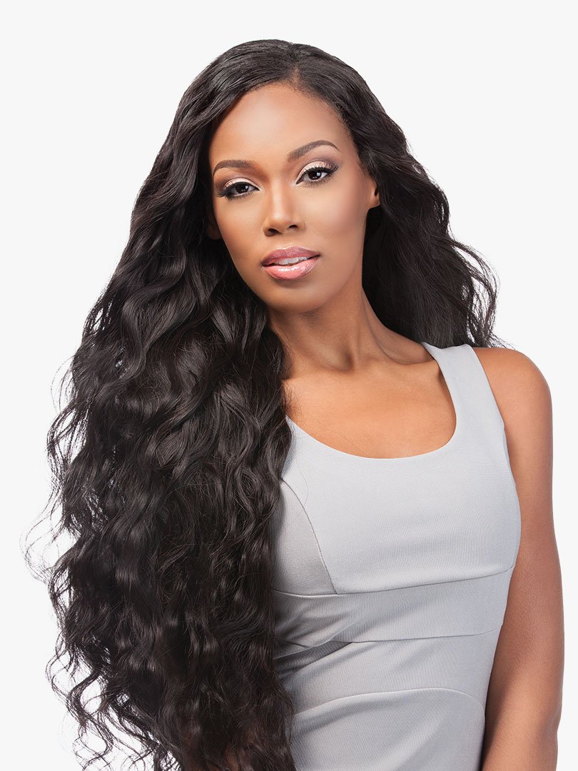 SENSATIONNEL/HH BODY WAVE 0"2"4"( B&N LACE FRONTAL 3"X4,5" + BUNDLE DEAL)