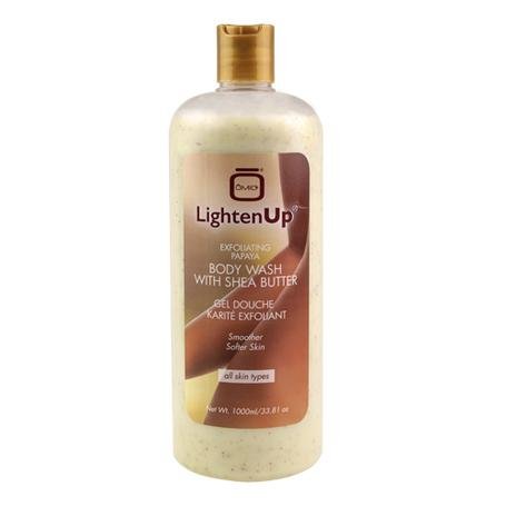 LightenUp Exfoliating Papaya Body Wash - Shea butter