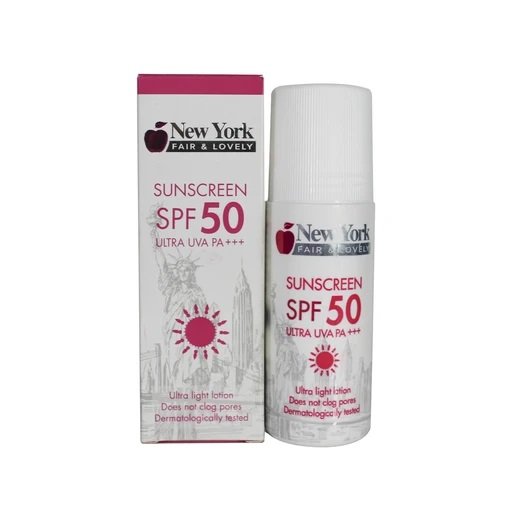 New York Fair & Lovely Sunscreen SPF 50 3oz