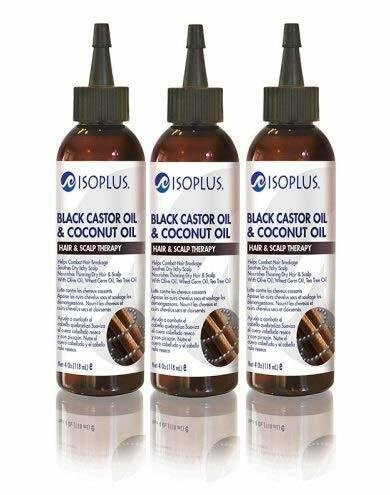 ISOPLUS BACK CASTOR OIL HAIR THERAPY SERUM 4Z