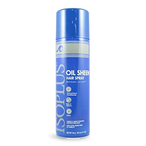 ISOPLUS OIL SHEEN HAIR SPRAY 7Z