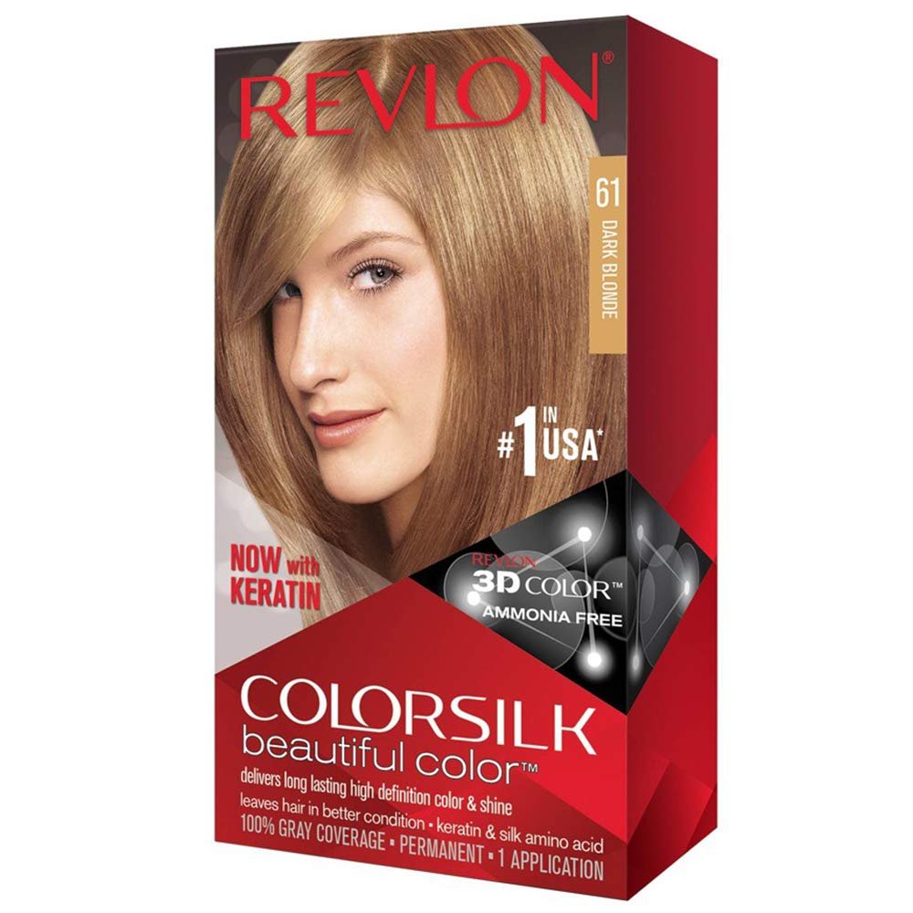 REV COLORSILK LIQUID H/CLR #61 [DK BLONDE]   kit/3