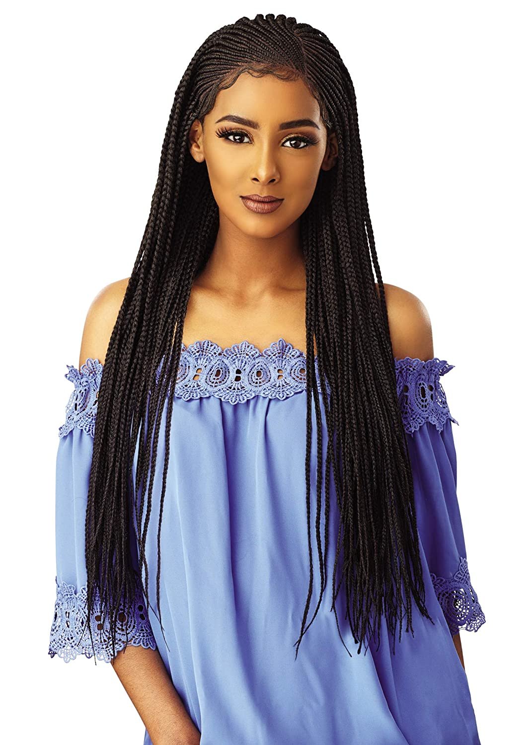 SENSATIONNEL/CLOUD 9 3X5 LACE SIDE PART CORNROW