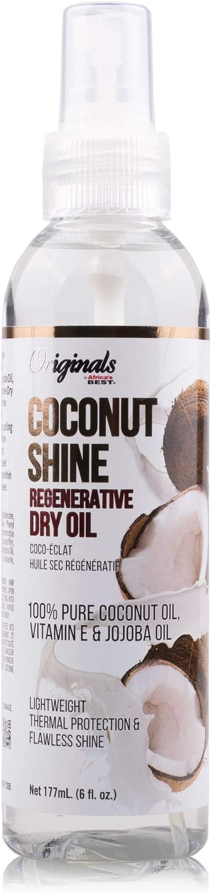 COCONUT SHINE REGERATIVE DRY OIL 6OZ