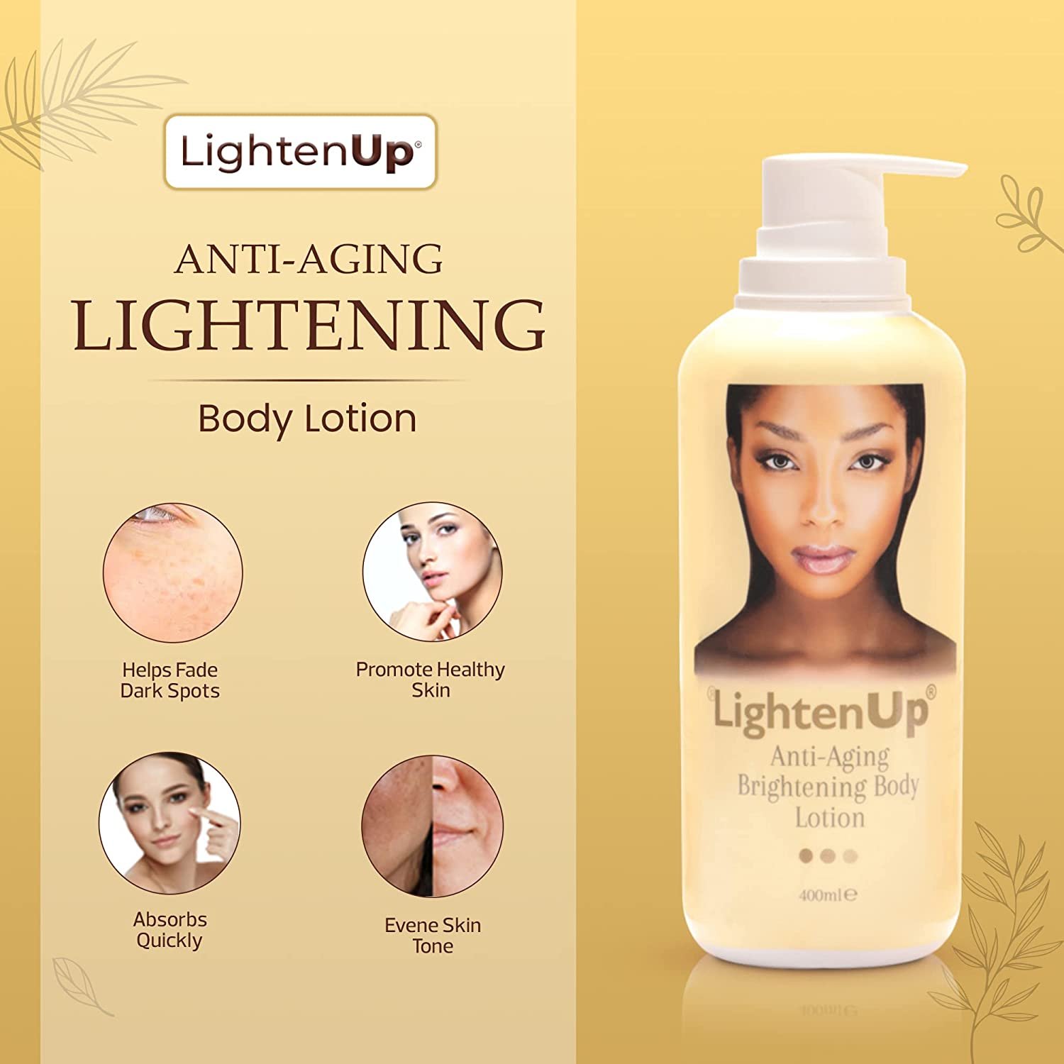 LightenUp GIRL INTENSE PERFECT LOTION 400 ml