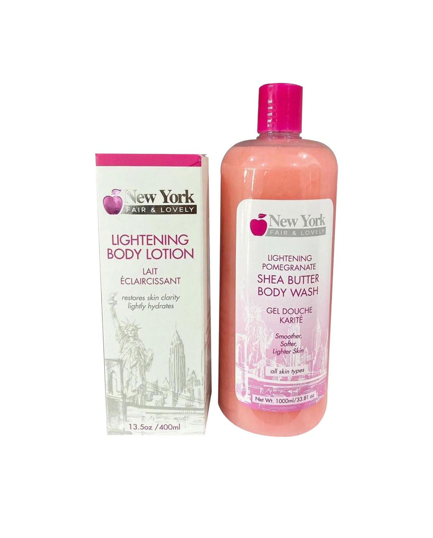 New York Fair & Lovely Lightening Body Wash