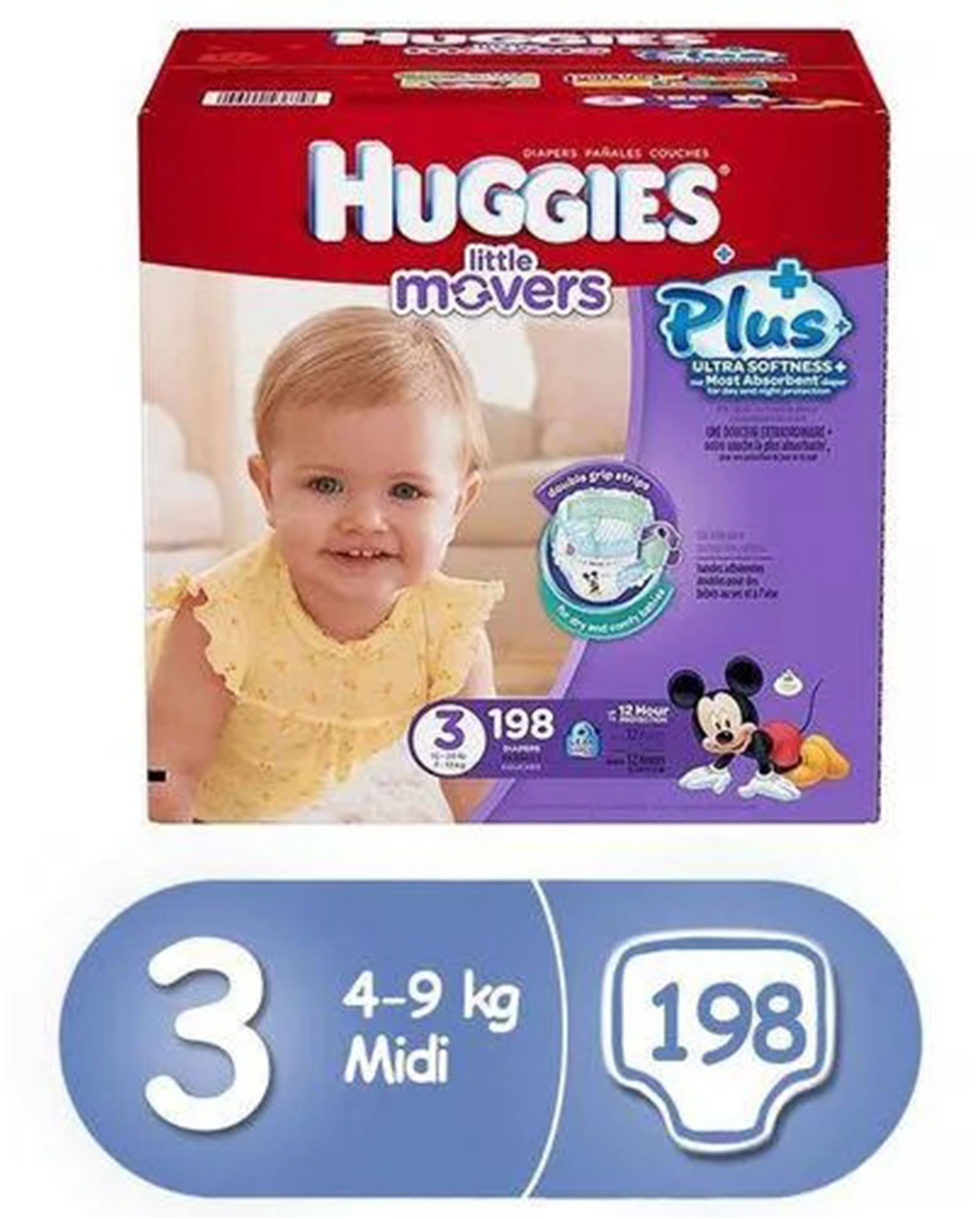 HUGGIES/LITTLE MOVERS 3