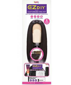 EZ DIY(WITH KIT) STRAIGHT +13X4 TEMPLE LACE