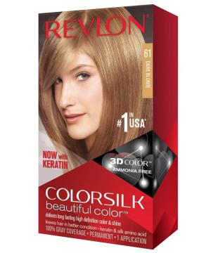 REV COLORSILK LIQUID H/CLR #61 [DK BLONDE]   kit/3