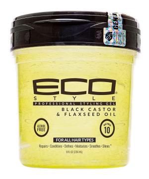 ECOSTYLE STYLE GEL BLACK CASTOR § FLAXSEED